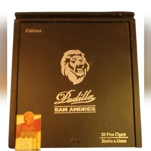 Padilla San Andres Wooden Empty Cigar Box